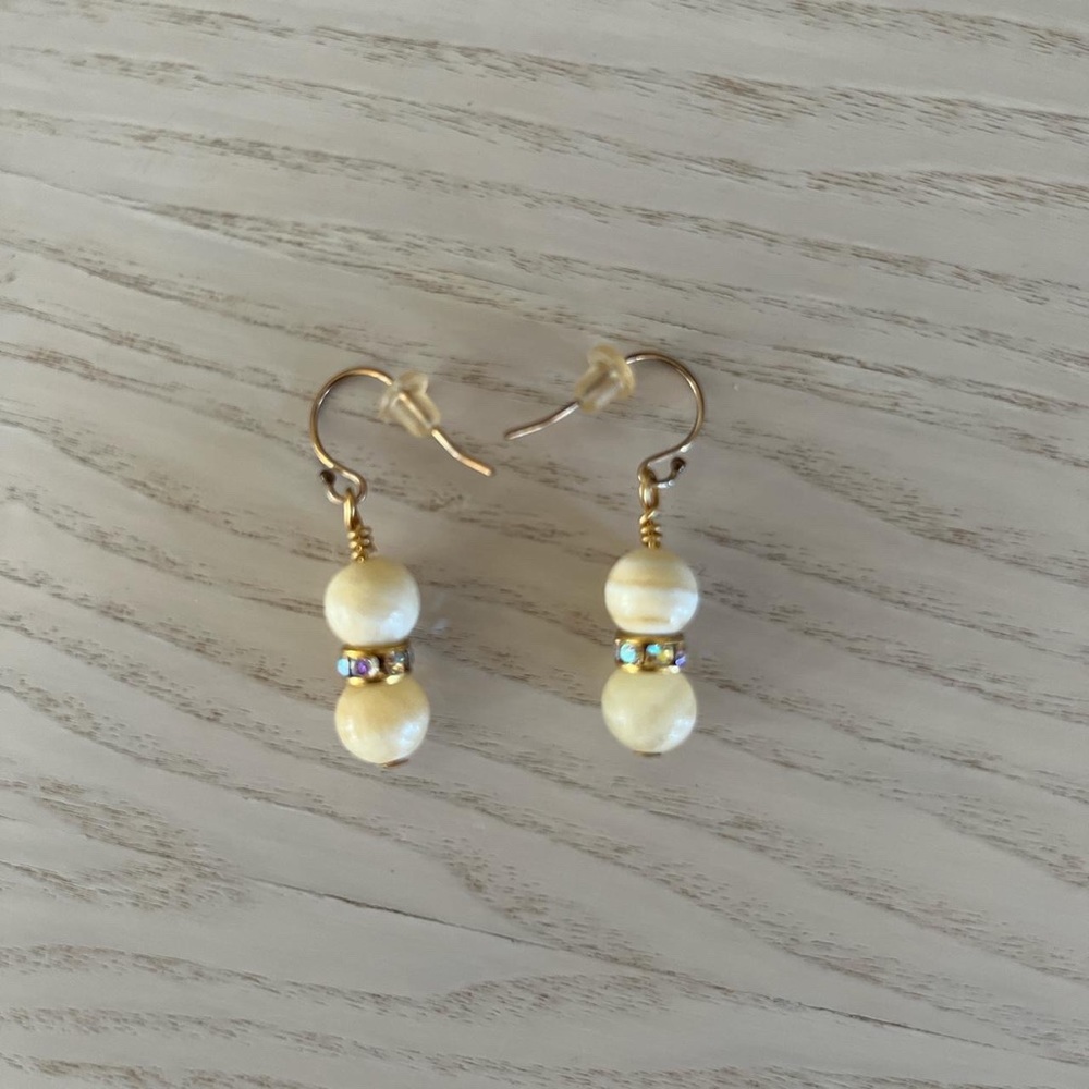 Yellow beads
